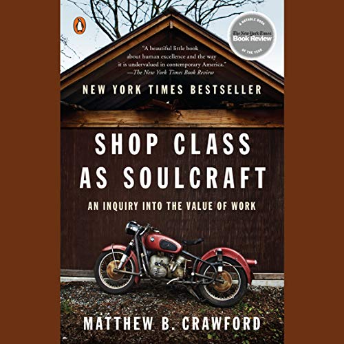 cover for Shop Class as Soulcraft by Matthew B. Crawford