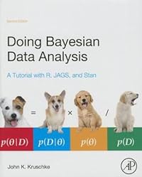 cover for Doing Bayesian Data Analysis by Kruschke John