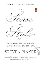 cover for The Sense of Style by Steven Pinker