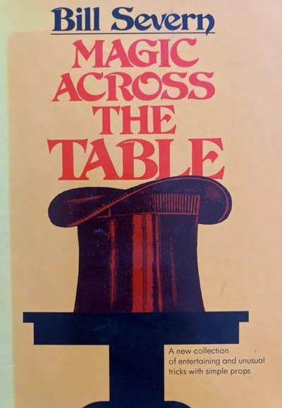 cover for Magic Across the Table by Bill Severn