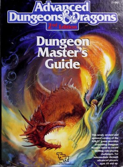 cover for Dungeon Master's Guide (Advanced Dungeons & Dragons, Stock #2100) by David Cook