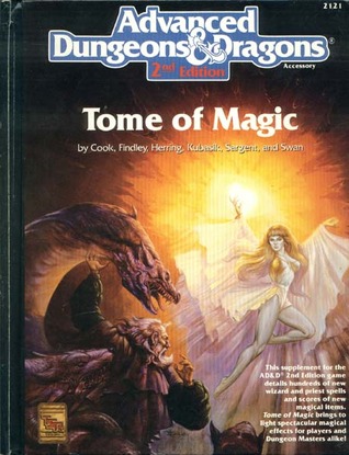 cover for Tome of Magic (Advanced Dungeon & Dragons by David Zeb Cook, Nigel Findley, Anthony Herring, Christopher Kubasik, Carl Sargent, Rick Swan