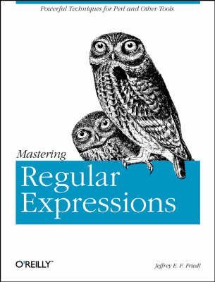 cover for Mastering Regular Expressions by Jeffrey E.F. Friedl