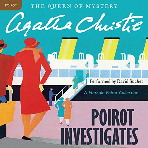 cover for Poirot Investigates by Agatha Christie