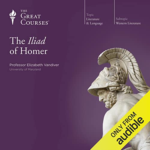 cover for The Iliad of Homer by Elizabeth Vandiver