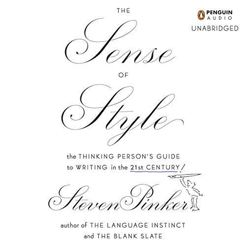 cover for The Sense of Style by Steven Pinker