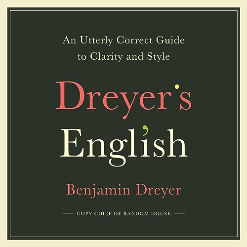 cover for Dreyer's English by Benjamin Dreyer